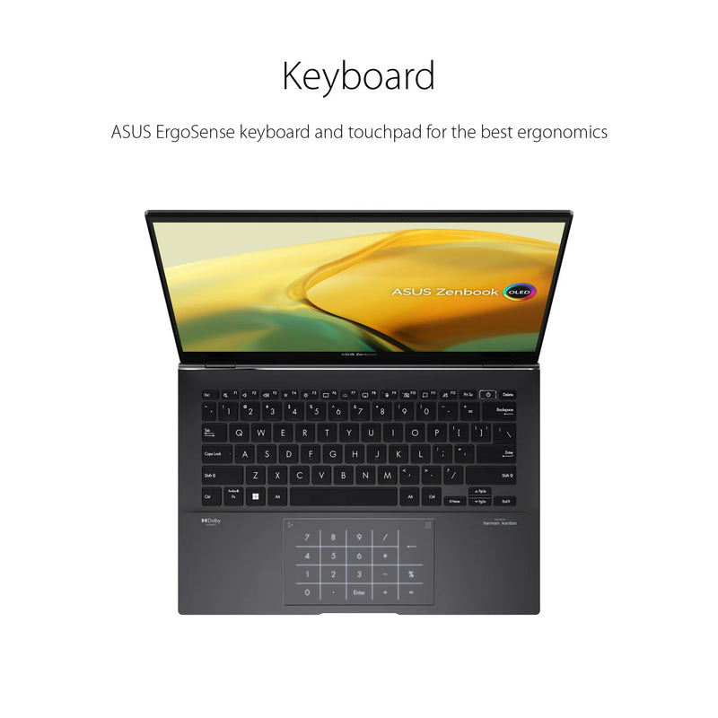 ASUS Zenbook 14" OLED TOUCHSCREEN AMD RYZEN 7 (16GB RAM 512GB SSD) - UM3420Y