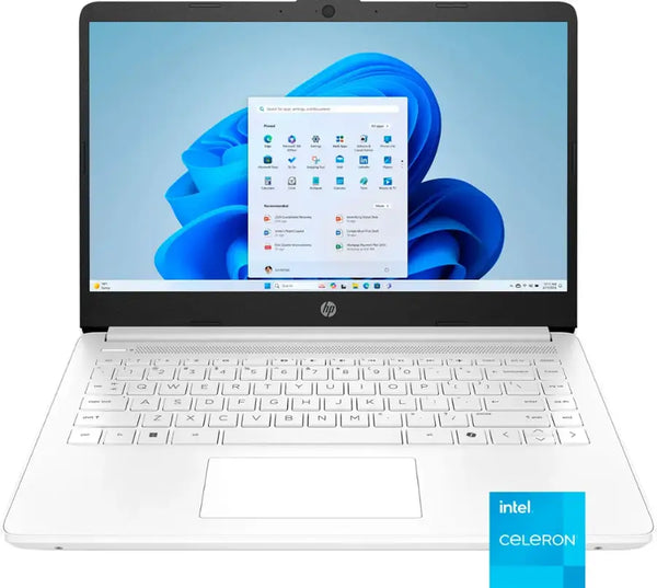HP 14" LED Display Intel Celeron Laptop N4500 (4GB RAM 64GB eMMC) - DQ3000DX
