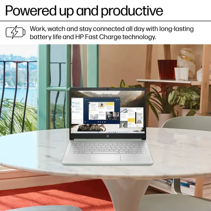 HP-14" Intel N1500 Laptop (4GB RAM 128GB STORAGE) - DQ6013DX
