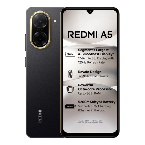 REDMI A5 (4GB RAM 128GB STORAGE)
