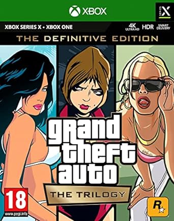 XBOX SERIES X DISC Grand theft auto trilogy the definitive Ed