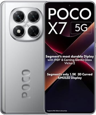 POCO X7 8/256GB シルバー POCO X7 5G (8GB RAM 256GB STORAGE)