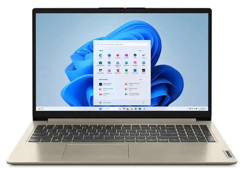 Lenovo Ideapad 1 15.6" Slim Laptop (4GB RAM 128GB SSD) - 15IJL7
