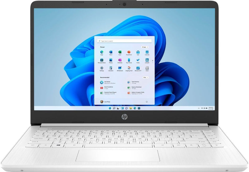 HP 14" LED Display Intel Celeron Laptop N4500 (4GB RAM 64GB eMMC) - DQ3000DX