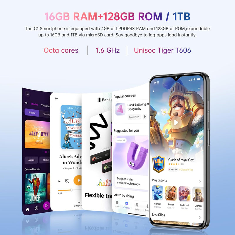 OUKITEL C1 (4GB RAM 128GB STORAGE)