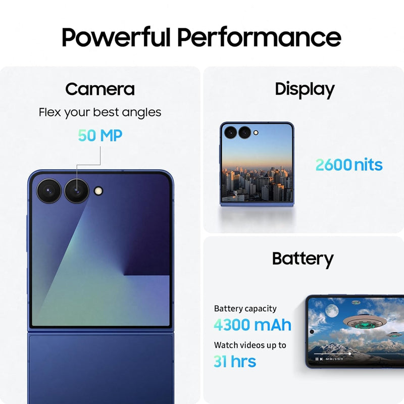 SAMSUNG Z FLIP 7 (12GB RAM 256GB STORAGE)