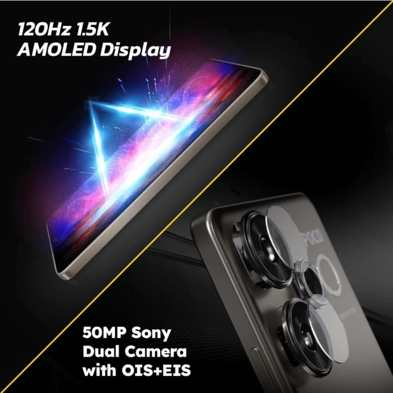 POCO F6 5G (8GB RAM 256GB STORAGE)
