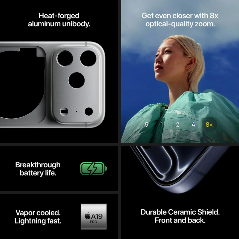 Apple iPhone 17 PRO E-SIM (256GB STORAGE)