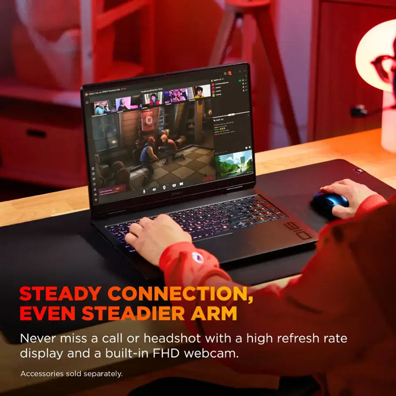 HP OMEN 16" 2K 144Hz AMD Ryzen 9 Gaming Laptop (32GB RAM 1TB SSD) - AP0053DX