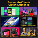 ULEFONE ARMOR 15 (11GB RAM 128GB STORAGE)