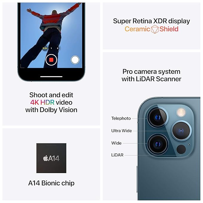 Apple iPhone 12 PRO (128GB STORAGE) - OPEN BOX