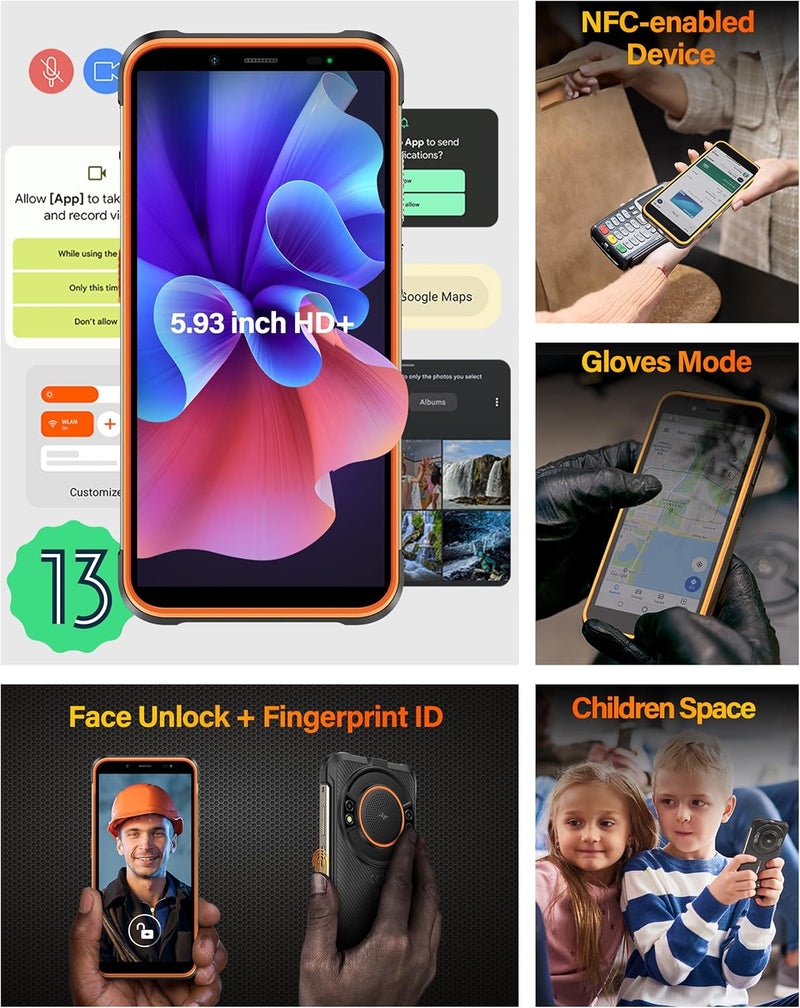 ULEFONE POWER ARMOR 16S (16GB RAM 128GB STORAGE)