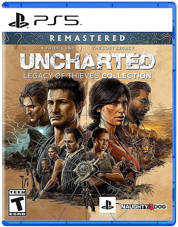 PLAY STATION 5 DISC Uncharted Legacy of the Thieves collection