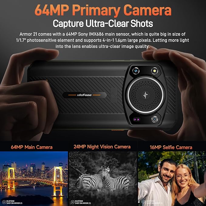 ULEFONE ARMOR 21 (16GB RAM 256GB STORAGE)