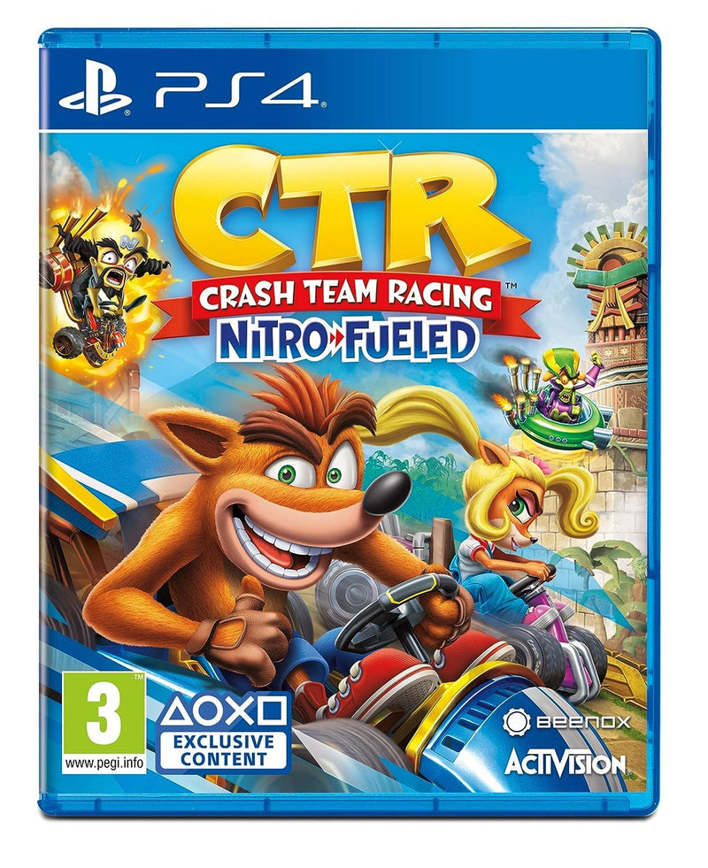 PLAY STATION 4 DISC Crash Team Racing Nitro fueled