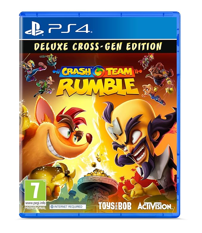 PLAY STATION 4 DISC Crash Team Rumble deluxe