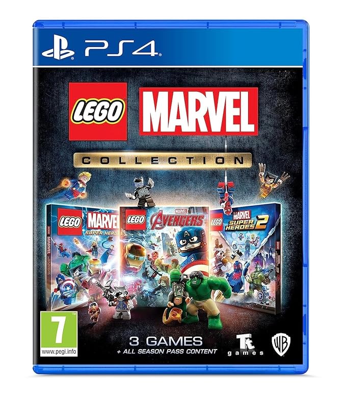 PLAY STATION 4 DISC Lego marvel collection (3 lego marvel games in 1)