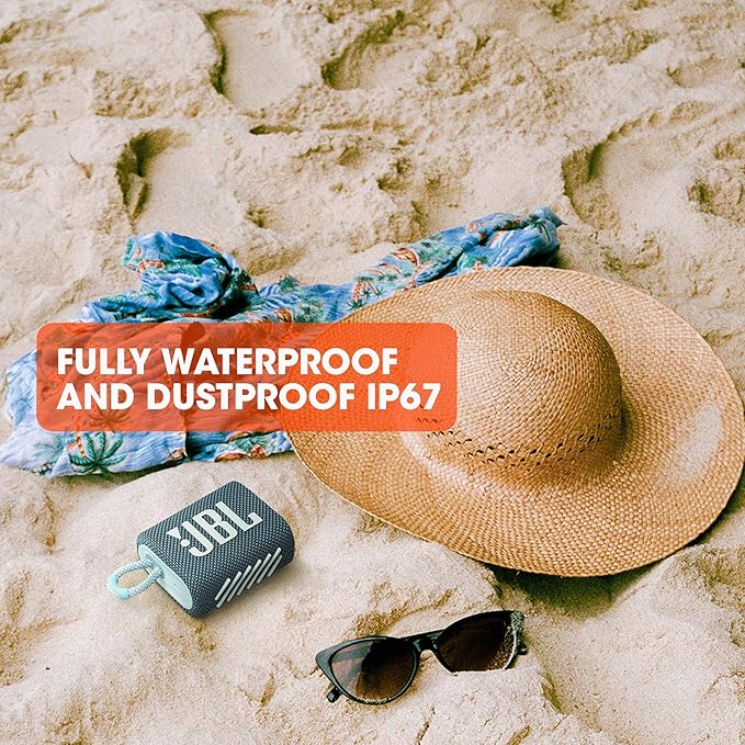 JBL GO 3 Portable Waterproof Speaker