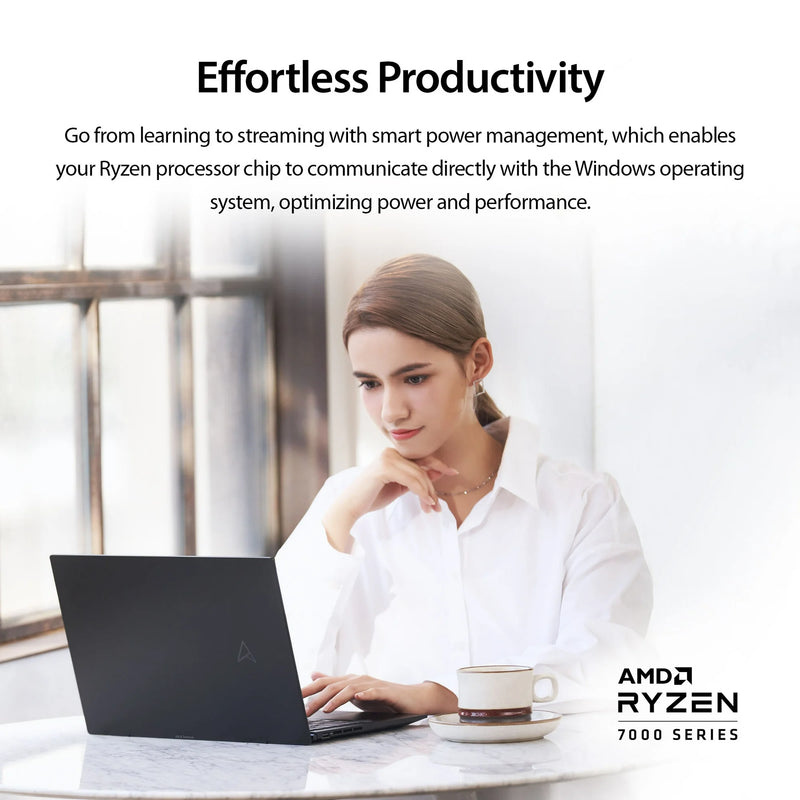 ASUS Zenbook 14" OLED TOUCHSCREEN AMD RYZEN 7 (16GB RAM 512GB SSD) - UM3420Y
