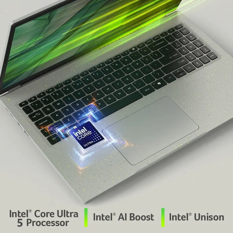 ACER Aspire Vero 16" Intel Core ULTRA 5 Laptop (8GB RAM 512GB SSD STORAGE)