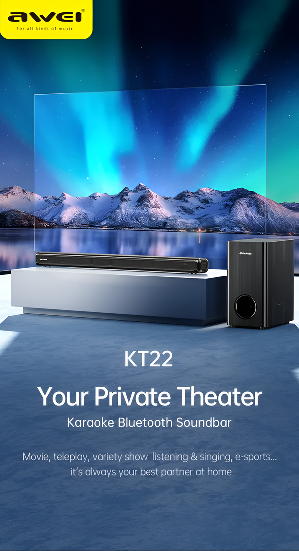 AWEI WIRELESS KT22 SPEAKER