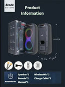 BRODU BTS 2096 Portable Speaker