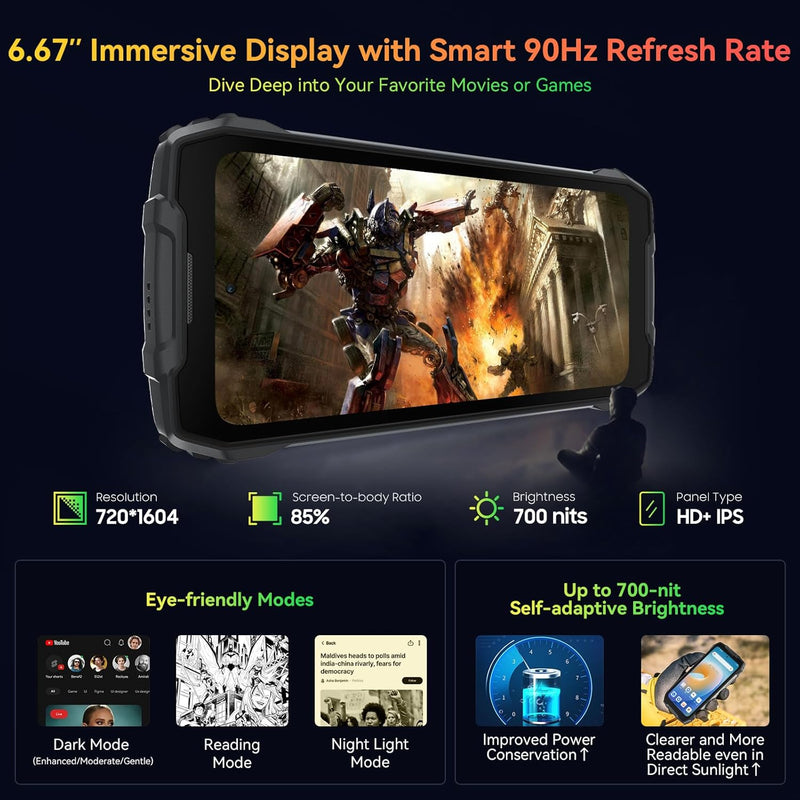 BLACKVIEW BV7300 (6GB RAM 256GB STORAGE)