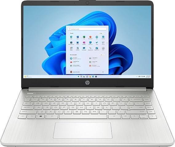 HP 14-Inch Intel Celeron Laptop (4GB RAM 128GB SSD) - DQ0760DX