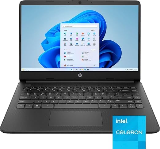 HP 14" Intel Celeron (4GB RAM 128GB eMMC) - DQ0761DX