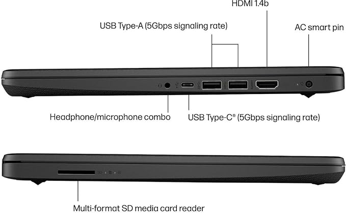 HP 14" Intel Celeron (4GB RAM 128GB eMMC) - DQ0761DX