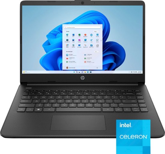 HP 14" Intel Celeron (4GB RAM 128GB eMMC) - DQ0762DX