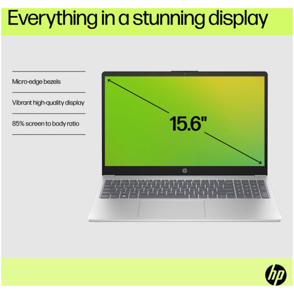 HP 15 Intel Core i3 Laptop (8GB RAM 256GB SSD) - FD0123DX