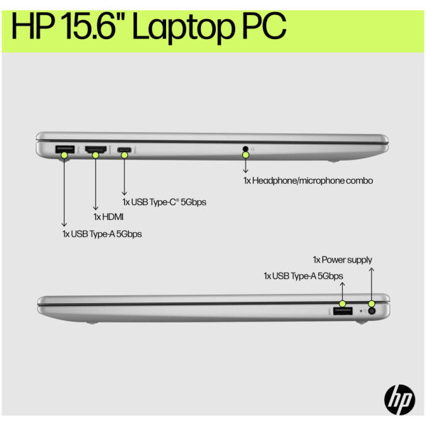 HP 15 Intel Core i3 Laptop (8GB RAM 256GB SSD) - FD0123DX