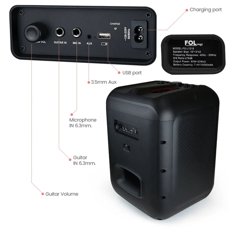 FOL L1210 WIRELESS SPEAKER