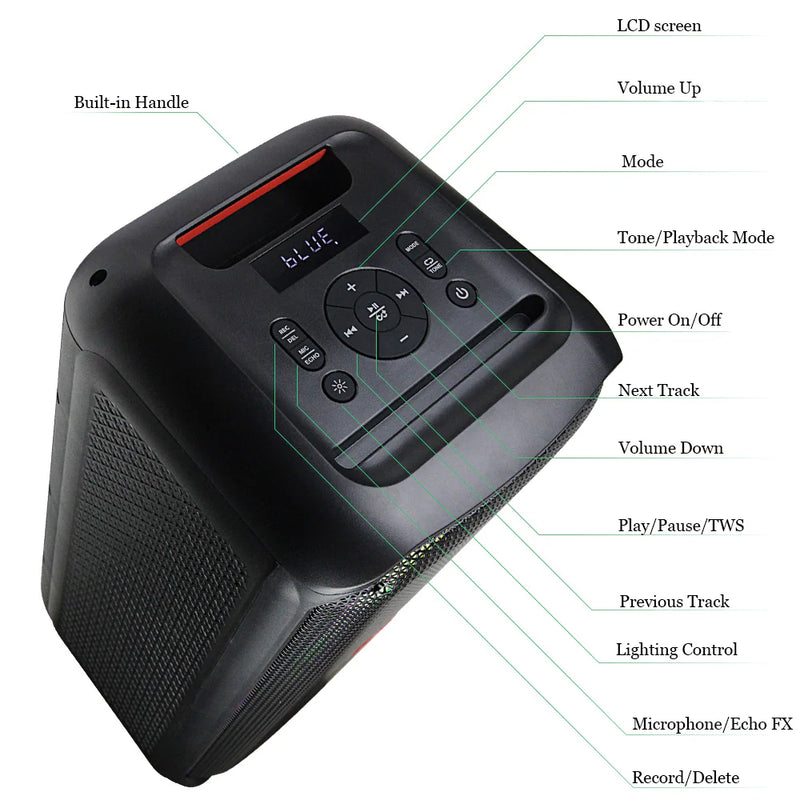 FOL L2206 PRO WIRELESS SPEAKER