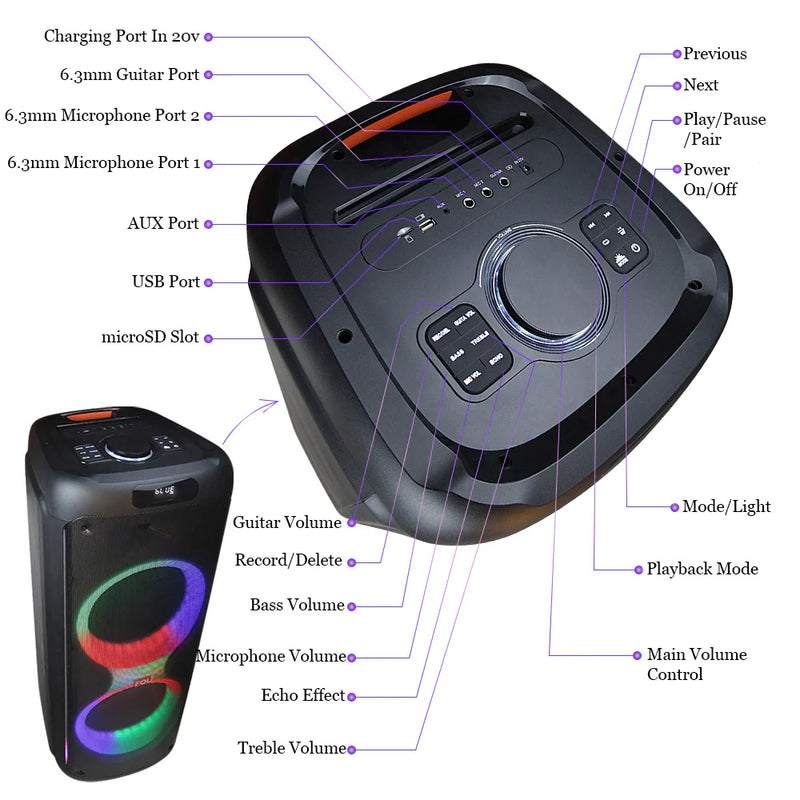 FOL L2212 WIRELESS SPEAKER