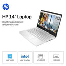 HP-14" Intel N150 laptop (4GB RAM 128GB UFS STORAGE) DQ6101DX