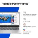 HP-14" EM0111DX AMD Athlon (4GB RAM 256GB SSD) 7120U