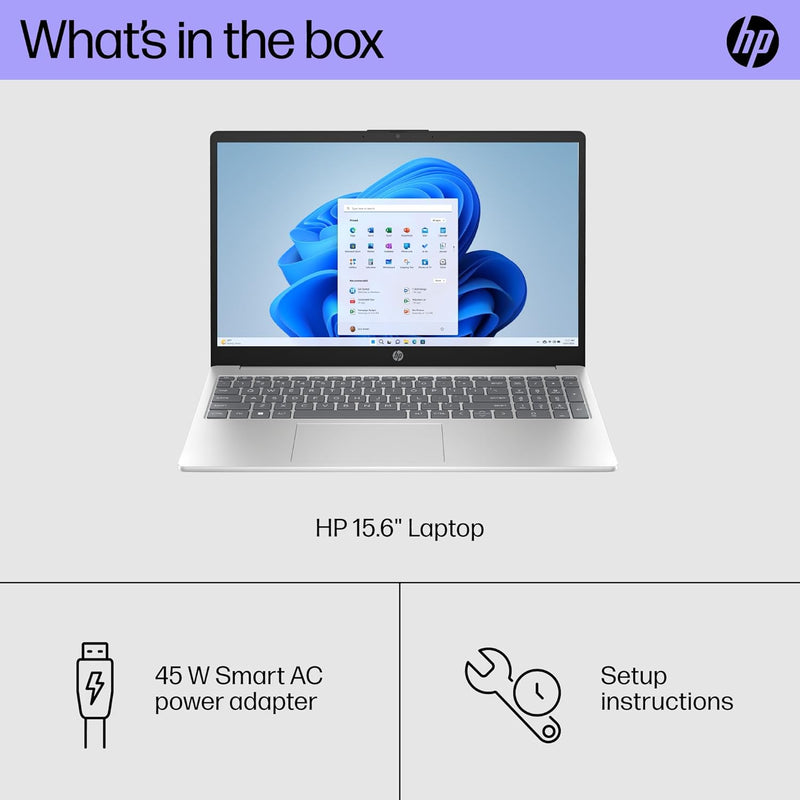 HP 15 Intel Core i5 Touch Screen 15.6"(8GB RAM 512GB SSD STORAGE) - FD0150WM