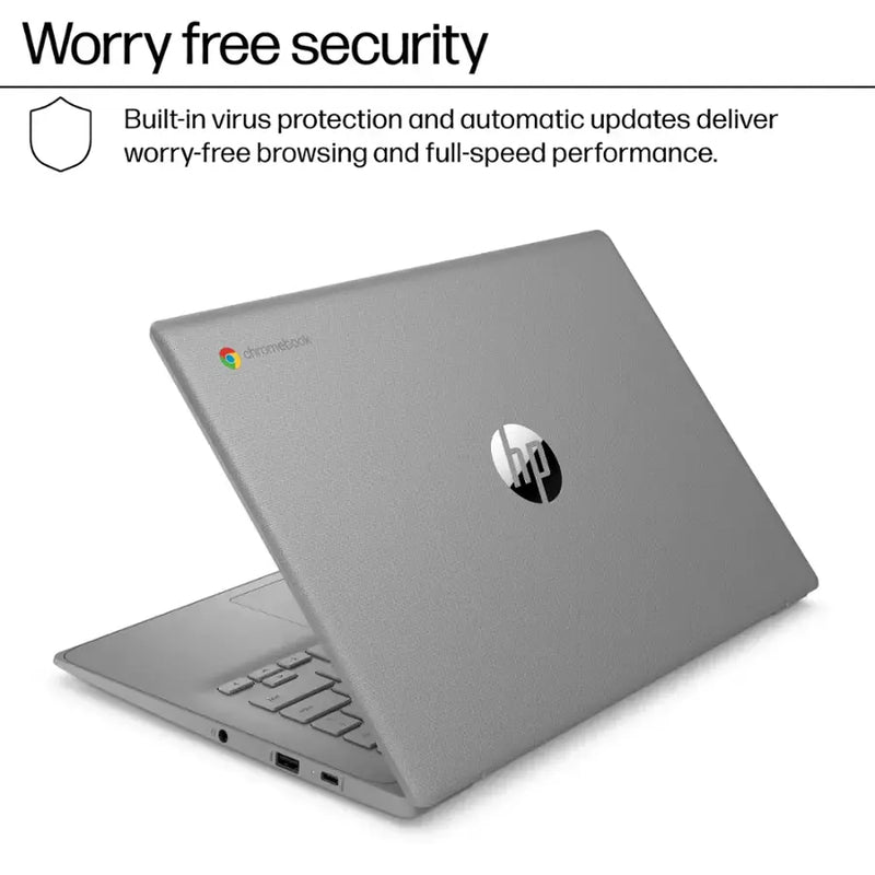 HP 14" Chromebook Intel Celeron Laptop (4GB RAM 64GB eMMC STORAGE) - NE1013DX