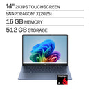 HP OmniBook 3 14-hz0015dx Snapdragon X Plus (16GB RAM 512GB SSD)