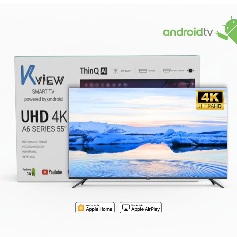 KVIEW 55" LED Smart Android TV