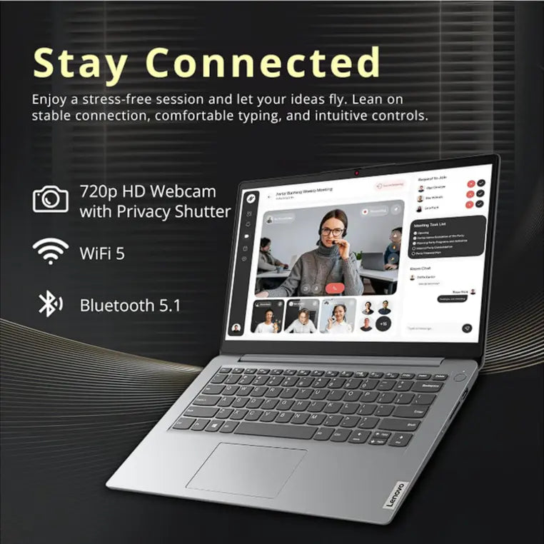 Lenovo IdeaPad 1i 14" N4500 Laptop (4GB RAM 128GB eMMC STORAGE)