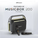 HiFuture MUSICBOX 200 Wireless Speaker with Wireless MIC