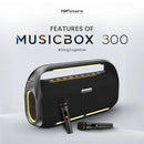HiFuture MUSICBOX 300 Wireless Speaker with Wireless MIC