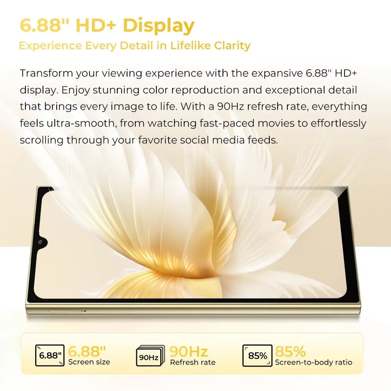 OUKITEL C61 PRO (8GB RAM 256GB STORAGE)