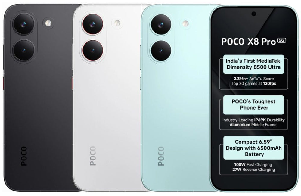 POCO X8 PRO 5G (8GB RAM 256GB STORAGE)