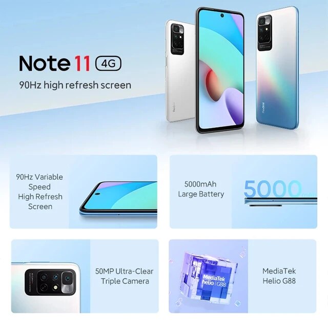 REDMI NOTE 11 4G (4GB RAM 128GB STORAGE)