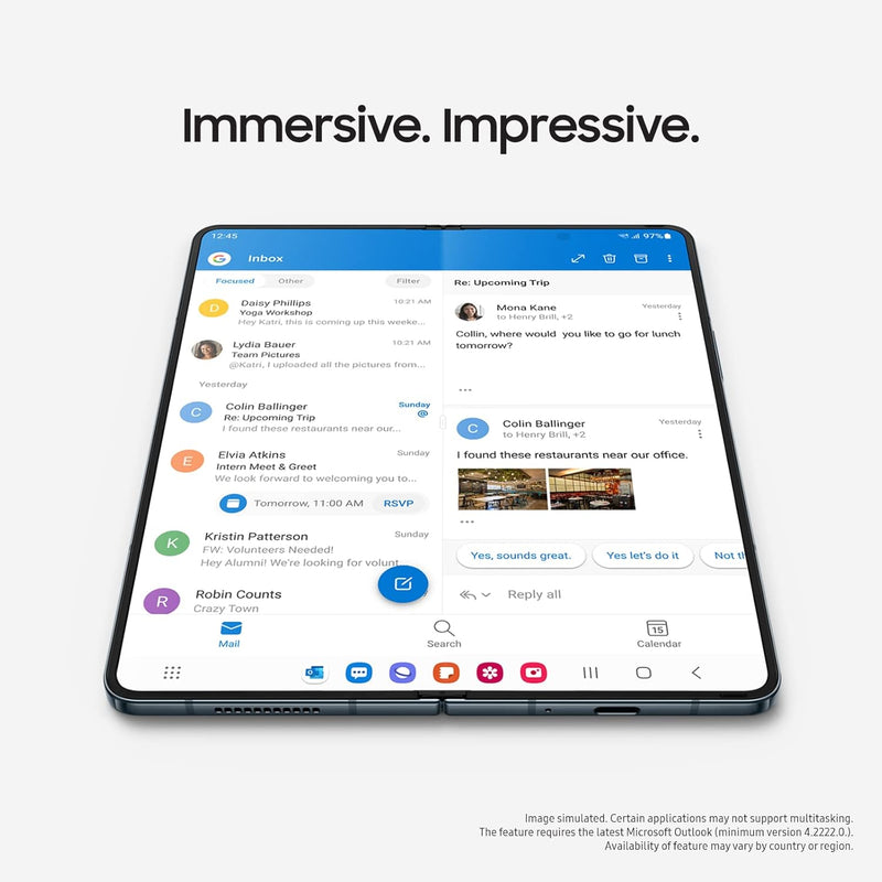 SAMSUNG GALAXY Z FOLD 4 5G (12GB RAM 512GB STORAGE)