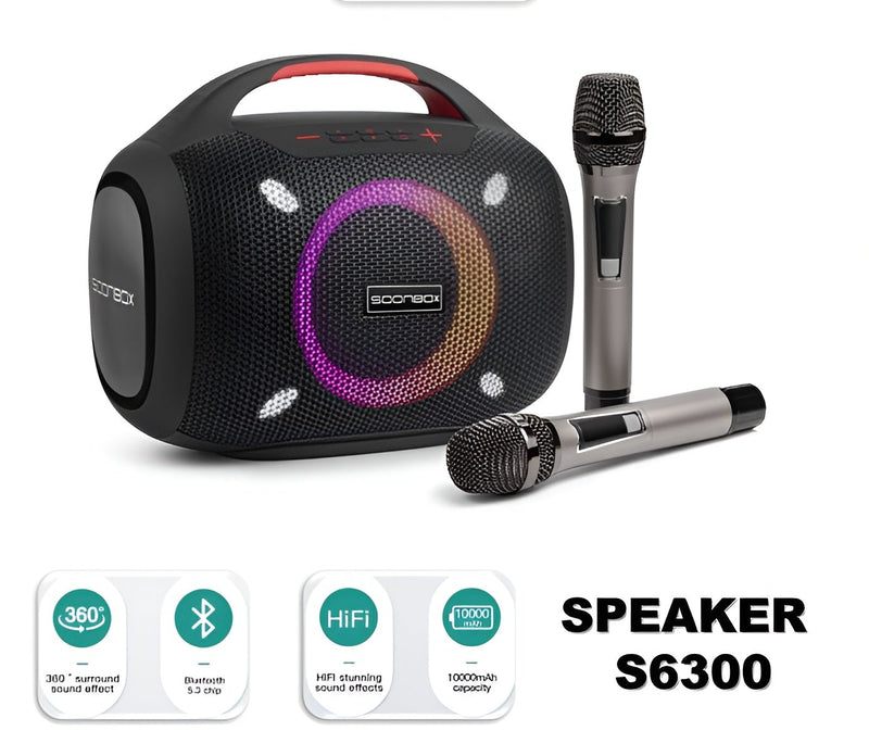 SOONBOX S6300 PRO/PORTABLE SPEAKER